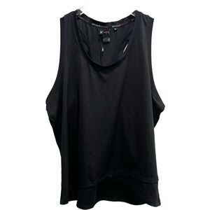 Spyder Racerback Tank Top Active XL Black NWOT